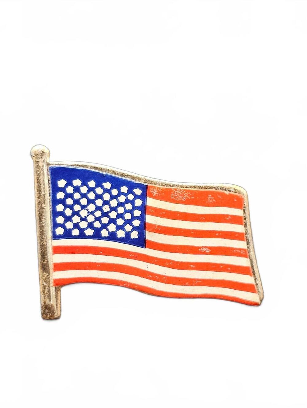 Small American Flag Pin